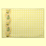 Apples, Pears and Polka Dots placemats