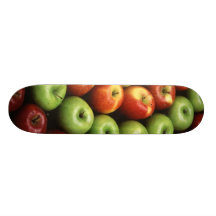apples skateboard deck