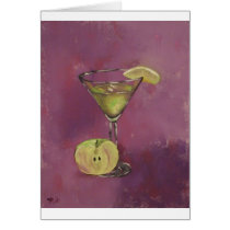 "Appletini" Fine Art Products cards