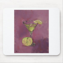 "Appletini" Fine Art Products mousepads