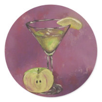 "Appletini" Fine Art Products stickers