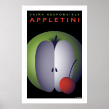 Appletini (Small Poster)