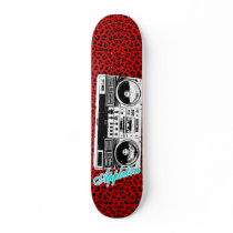 Appleton leapord ghetto box skate boards