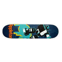 Appleton Robot Skateboard Deck
