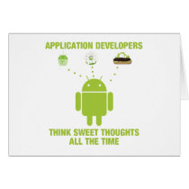 Application Developers Think Sweet Thoughts All