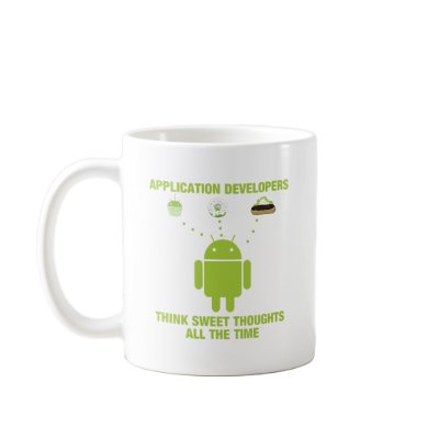Application Developers Think Sweet Thoughts All Mugs by wordsunwords