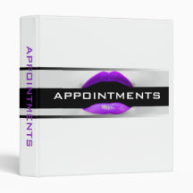 Appointment Binder For Make-Up Artists