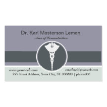 Appointment Doctor M.D. Office Business Card