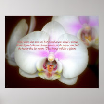 Appreciating a Woman  photo poster