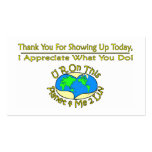 Appreciation Cards #3 Business Card Templates
