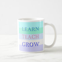Apprenez enseignent élèvent la tasse tasses
