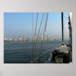 Approaching Cartagena, Colombia