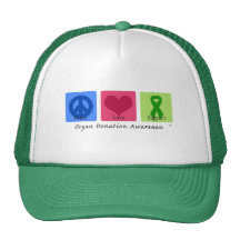 Appui d'amour de paix casquettes de camionneur