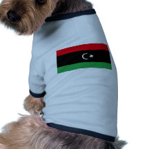 Appui Libye à être libre Tee-shirts Pour Animaux Domestiques