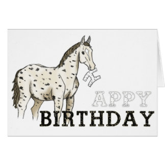 Funny Horse Birthday Cards, Photocards, Invitations &amp; More