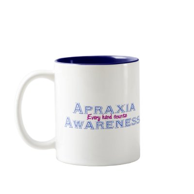 Apraxia Awareness Mug by specialneedsaware