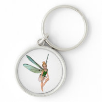 Aprella Fairy Premium Round Keyring Keychain