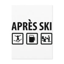 apres ski post cards