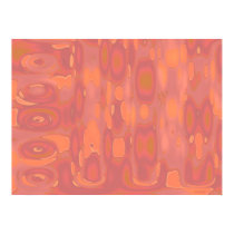 Apricot Abstract 2 Print posters