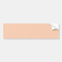 Apricot Bumper Sticker