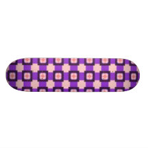 apricot pattern skateboard