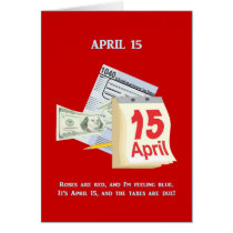 april-15-roses-are-red-and-im-feeling-blue greeting cards