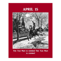april-15-the-tax-man-is-coming posters