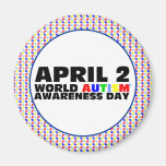 April 2 refrigerator magnet