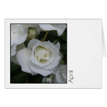 April Greeting Card