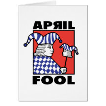 April Fool Joker Greeting Card
