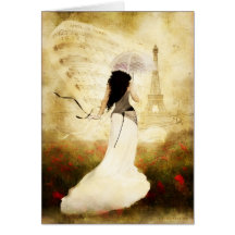 April in Paris Card