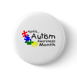 April Is Autism Awareness Month (PP Pins