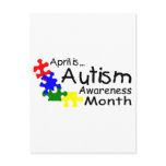 April Is Autism Awareness Month (PP Post Cards