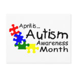 April Is Autism Awareness Month (PP Postcard