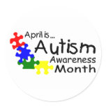 April Is Autism Awareness Month (PP stickers