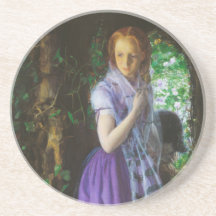 April Love - Arthur Hughes Beverage Coaster