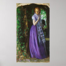 April Love - Arthur Hughes Poster