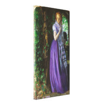April Love - Arthur Hughes Stretched Canvas Prints