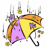 April Showers Umbrella Photo Cut Out