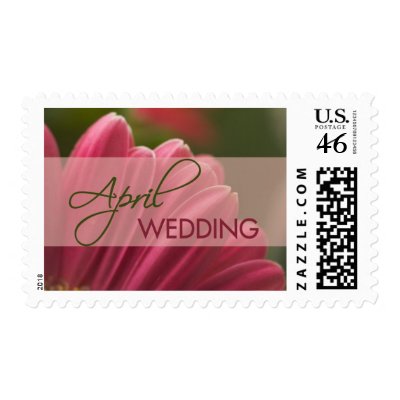 April Wedding stamps by photoinspiration