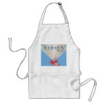 APRON Lotus with mantra Om Mani Padme Hum