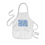 Apron mandala abstract lotus flowers