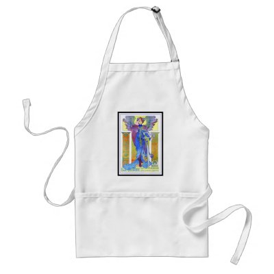 Apron: Vintage Bicycle Ad- Henri Thiriet by VintageCabaret