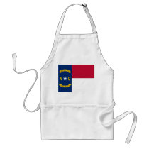 Apron with Flag of North Carolina, U.S.A.