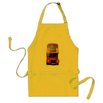 Apron with London Bus Image