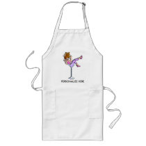 APRONS - Girl in a Martini Glass, Little Red