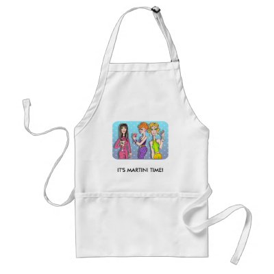 Aprons - Three Martini Divas by TheMartiniDiva