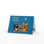 AQ- Cats Singing Birthday Card