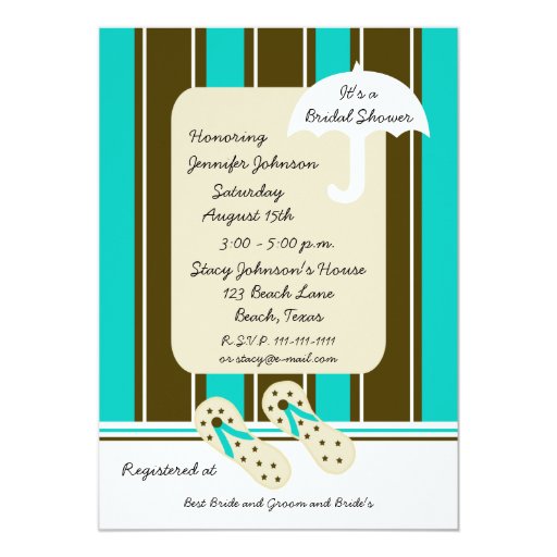 Bridal Shower Beach Theme Gifts - T-Shirts, Posters, & other Gift ...