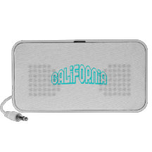 Aqua California Notebook Speakers